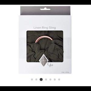 NWT Kyte Baby Linen Ring Sling